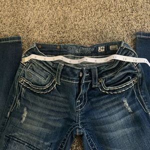 Miss Me Jeans  Jess 441P/Capri 24w/ 28L
